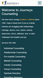 Mobile Screenshot of journeyscounseling.com